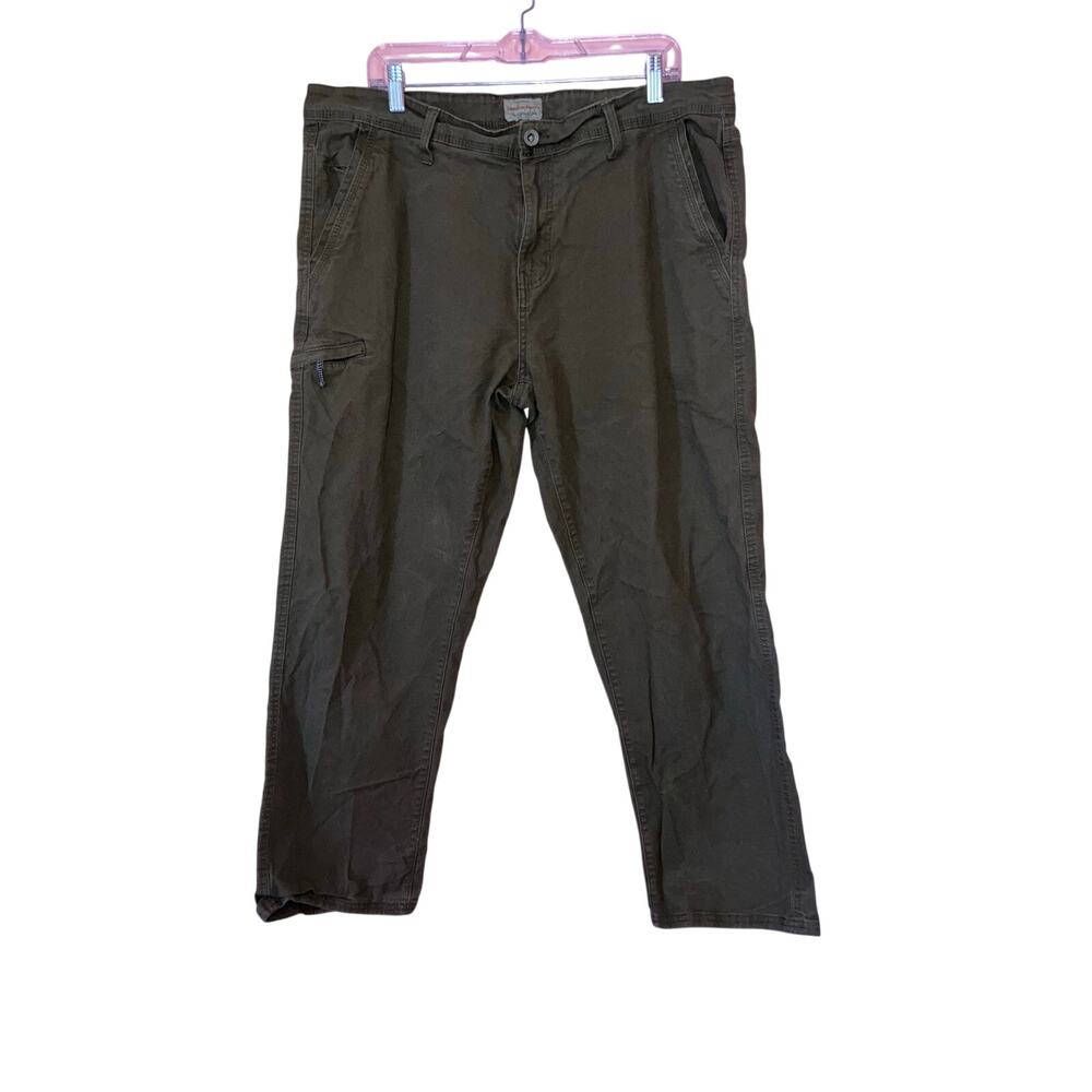 Weatherproof Vintage Green Cargo Style Pants Size 38X29